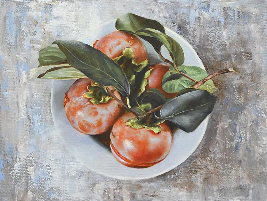 Hyperrealism painting by Lukian Persimmons