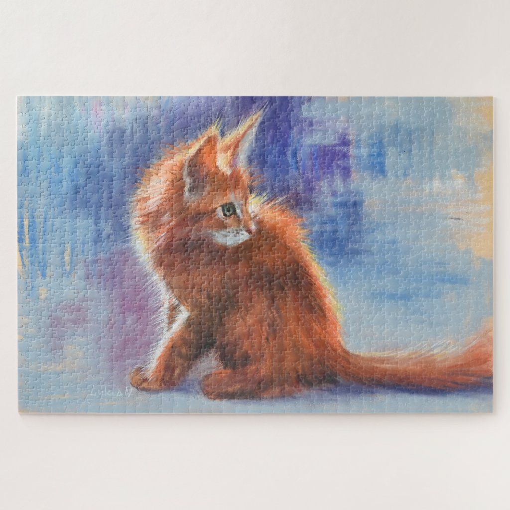Puzzle Ginger cat